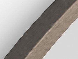 Origins Living Docklands Round Mirror in Brushed Bronze