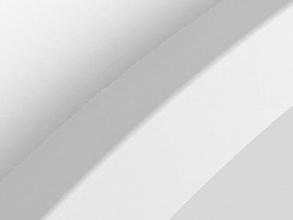 Origins Living Docklands Round Mirror in Matt White