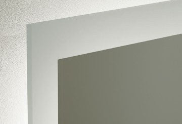 Origins Living Edison Rectangular LED Mirror shown at Cool White 6000K