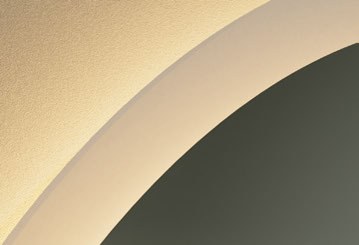Origins Living Edison Round LED Mirror shown at Warm White 3000K