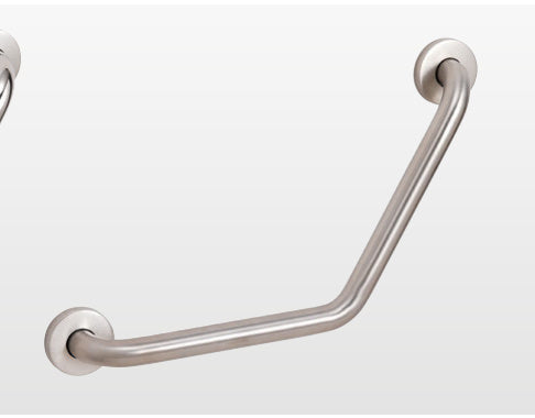 Origins Living G Pro Angled Grab Bar in Brushed Stainless Steel