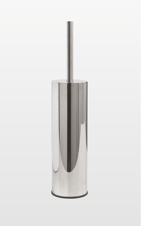 Origins Living G Pro Metal Toilet Brush Freestanding in Polished Stainless Steel