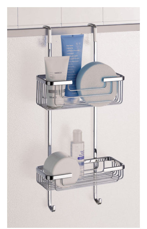 Origins Living Gedy Shower Rack 2 Tier in Chrome