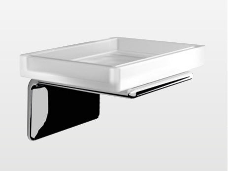 Origins Living Il Giglio Soap Dish in Chrome