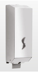 Origins Living Kubix Soap Dispenser 1.2L in Polished Stainless Steel