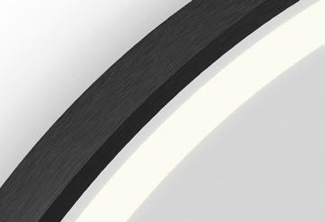Origins Living Lomax Light Capsule LED Mirror in Brushed Black