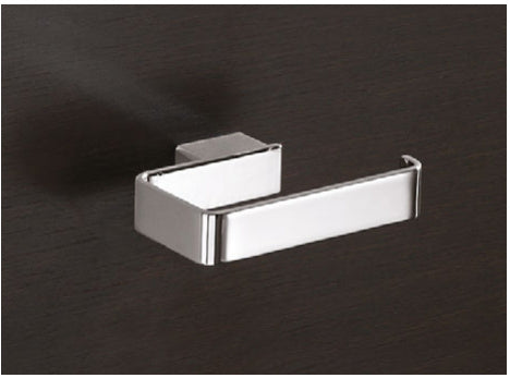 Origins Living Lounge Open Toilet Roll Holder in Chrome