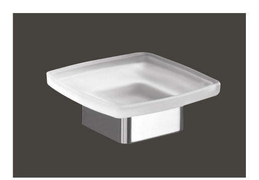 Origins Living Lounge Soap Dish Freestanding in Chrome