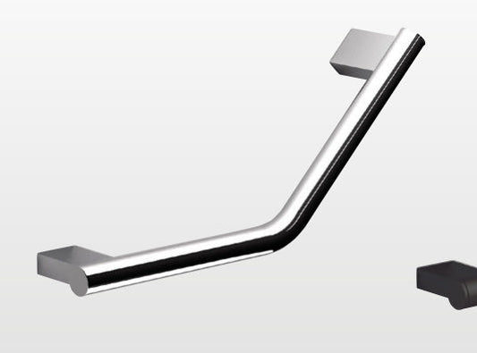 Origins Living Lux Angled Grab Bar in Chrome