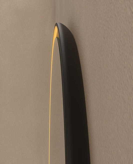 Origins Living Luxor LED Mirror in a bathroom setting