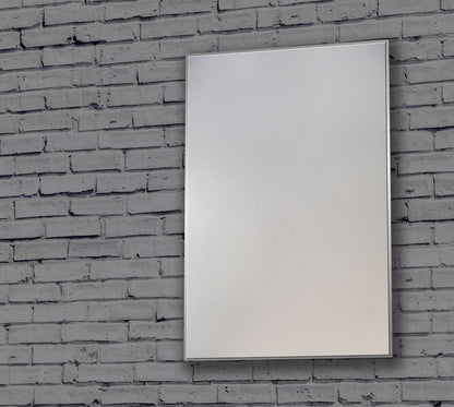 Origins Living Metro 60 Framed Mirror in a bathroom setting