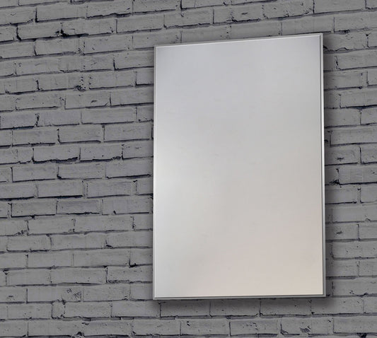 Origins Living Metro 60 Framed Mirror in a bathroom setting
