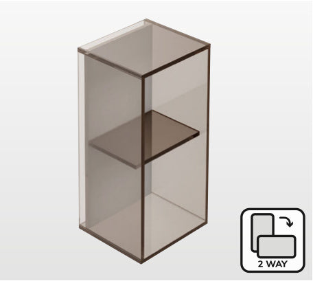 Origins Living Pier Glass 2 Box Shelf Rectangular in Bronze