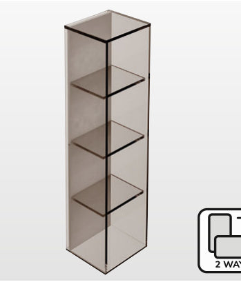 Origins Living Pier Glass 4 Box Shelf Rectangular in Bronze