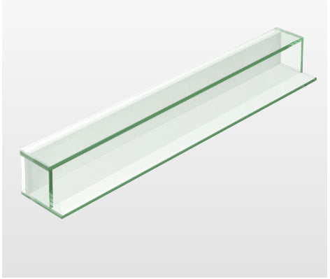 Origins Living Pier Glass Box Shelf in Clear