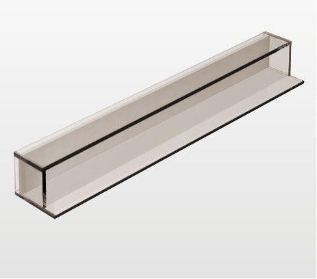 Origins Living Pier Glass Box Shelf in Bronze