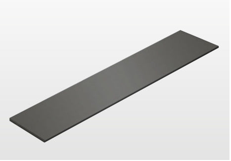 Origins Living Pier Glass Shelf in Matt Black