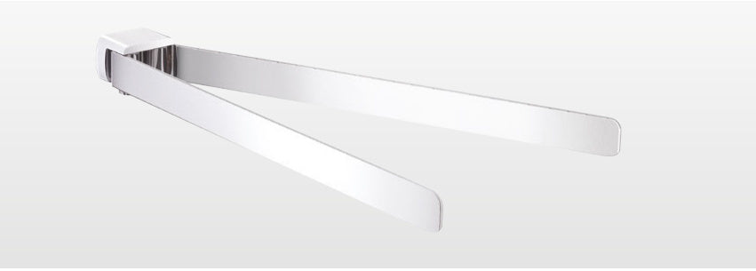 Origins Living Pirenei Double Swing Towel Rail in Chrome