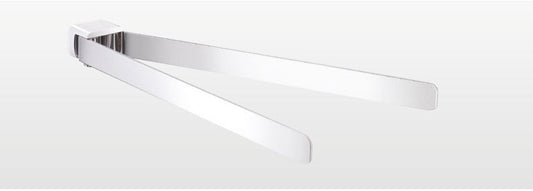 Origins Living Pirenei Double Swing Towel Rail in Chrome