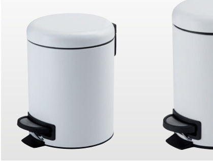 Origins Living Potty Pedal Bin 3L in Matt White