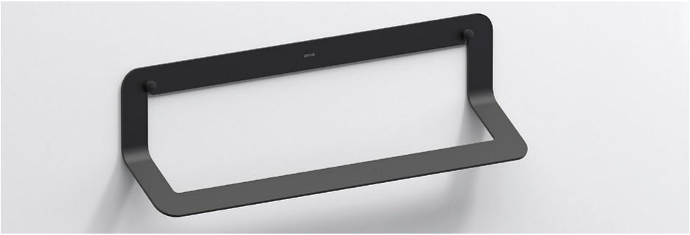 Origins Living Quick Towel Rail in Matt Black