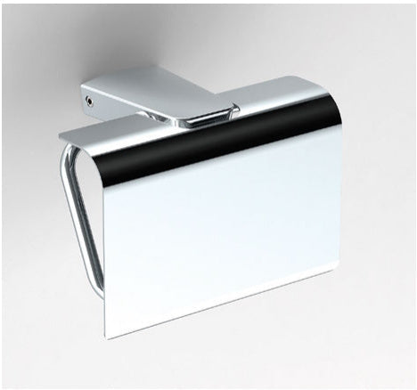Origins Living S6 Toilet Roll Holder with Flap in Chrome