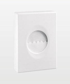Origins Living Sanitary Bag Holder in Matt White