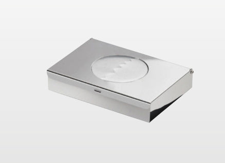 Origins Living Sanitary Towel Bag Holder in Polished Stainless Steel