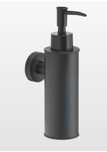 Origins Living Seal Round Dispenser in Matt Black