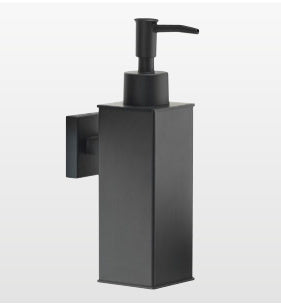 Origins Living Seal Square Dispenser in Matt Black