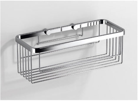 Origins Living Sonia Rectangular Shower Basket in Chrome