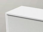 Origins Living Tate Rectangular Mirror in Matt White