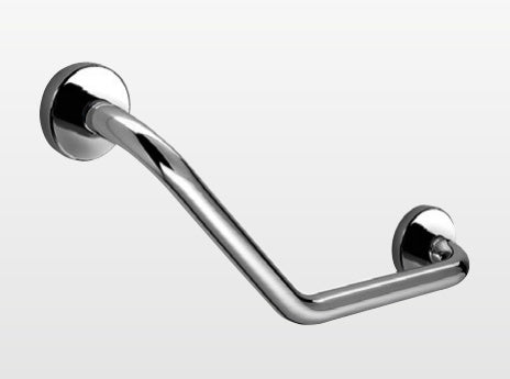 Origins Living Tecno Project Angled Grab Bar in Chrome