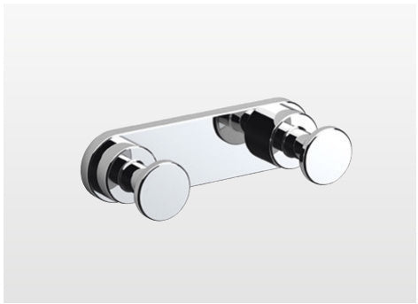 Origins Living Tecno Project Double Hook in Chrome