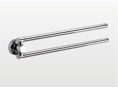 Origins Living Tecno Project Double Swing Towel Rail in Chrome