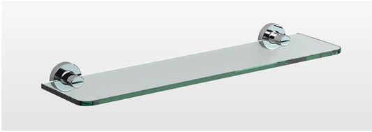 Origins Living Tecno Project Glass Shelf in Chrome