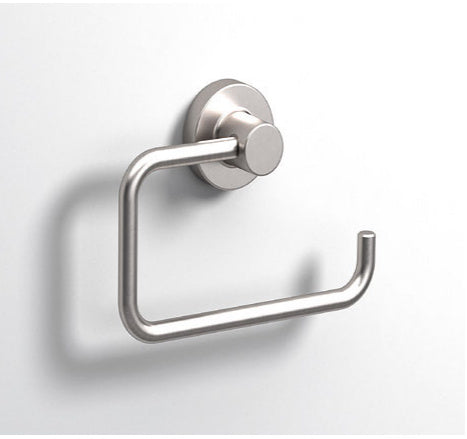 Origins Living Tecno Project Open Toilet Roll Holder in Brushed Nickel