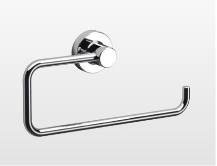 Origins Living Tecno Project Open Towel Ring in Chrome