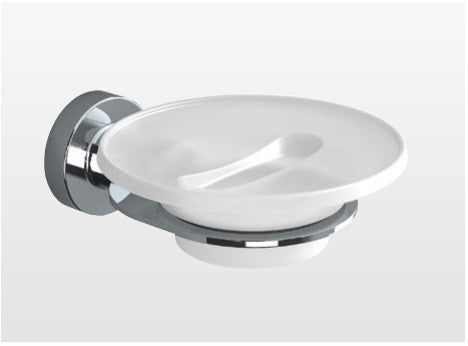 Origins Living Tecno Project Soap Dish in Chrome