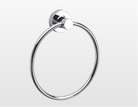 Origins Living Tecno Project Towel Ring in Chrome