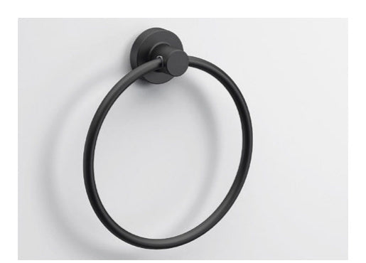 Origins Living Tecno Project Towel Ring in Matt Black