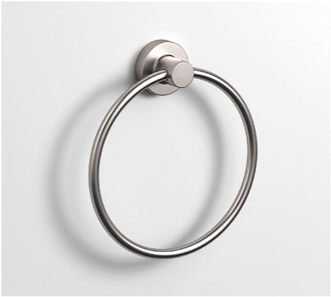 Origins Living Tecno Project Towel Ring in Brushed Nickel