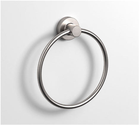 Origins Living Tecno Project Towel Ring in Brushed Nickel
