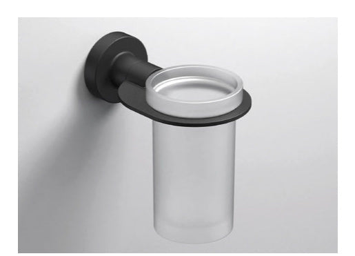 Origins Living Tecno Project Tumbler Holder in Matt Black
