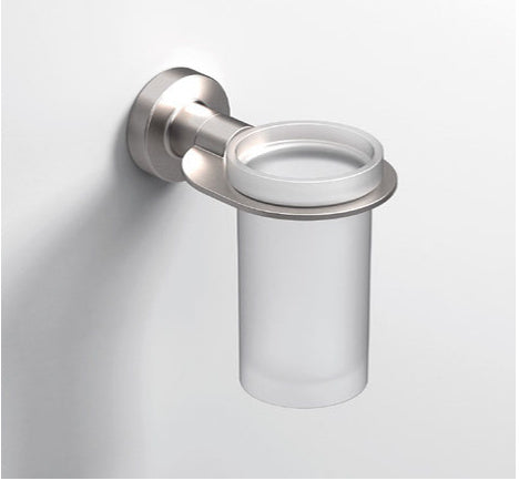 Origins Living Tecno Project Tumbler Holder in Brushed Nickel