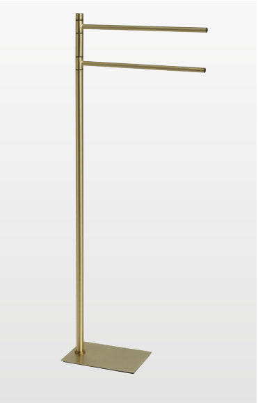 Origins Living Trilly Towel Stand in Brushed Brass