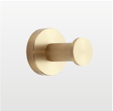 Origins Living Turner Hook in Brushed Brass