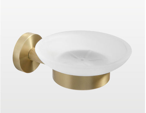 Origins Living Turner Soap Dish in Brushed Brass