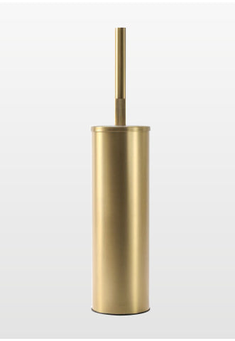 Origins Living Turner Toilet Brush Freestanding in Brushed Brass