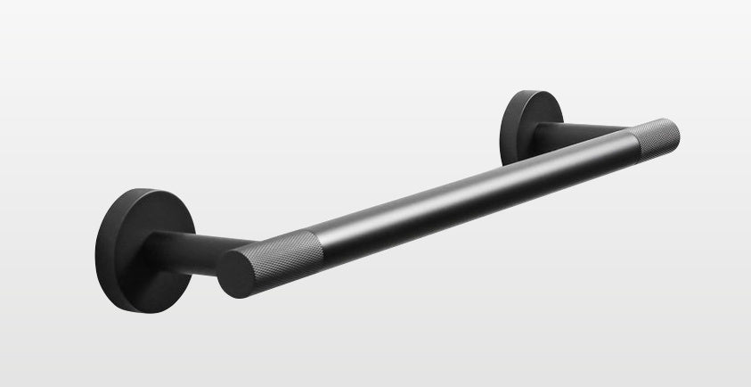 Origins Living Turner Towel Rail in Matt Black